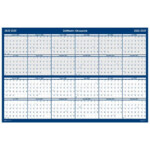 2022 2023 3964 HOD3964 House Of Doolittle 2 Year Dry Erase Wall