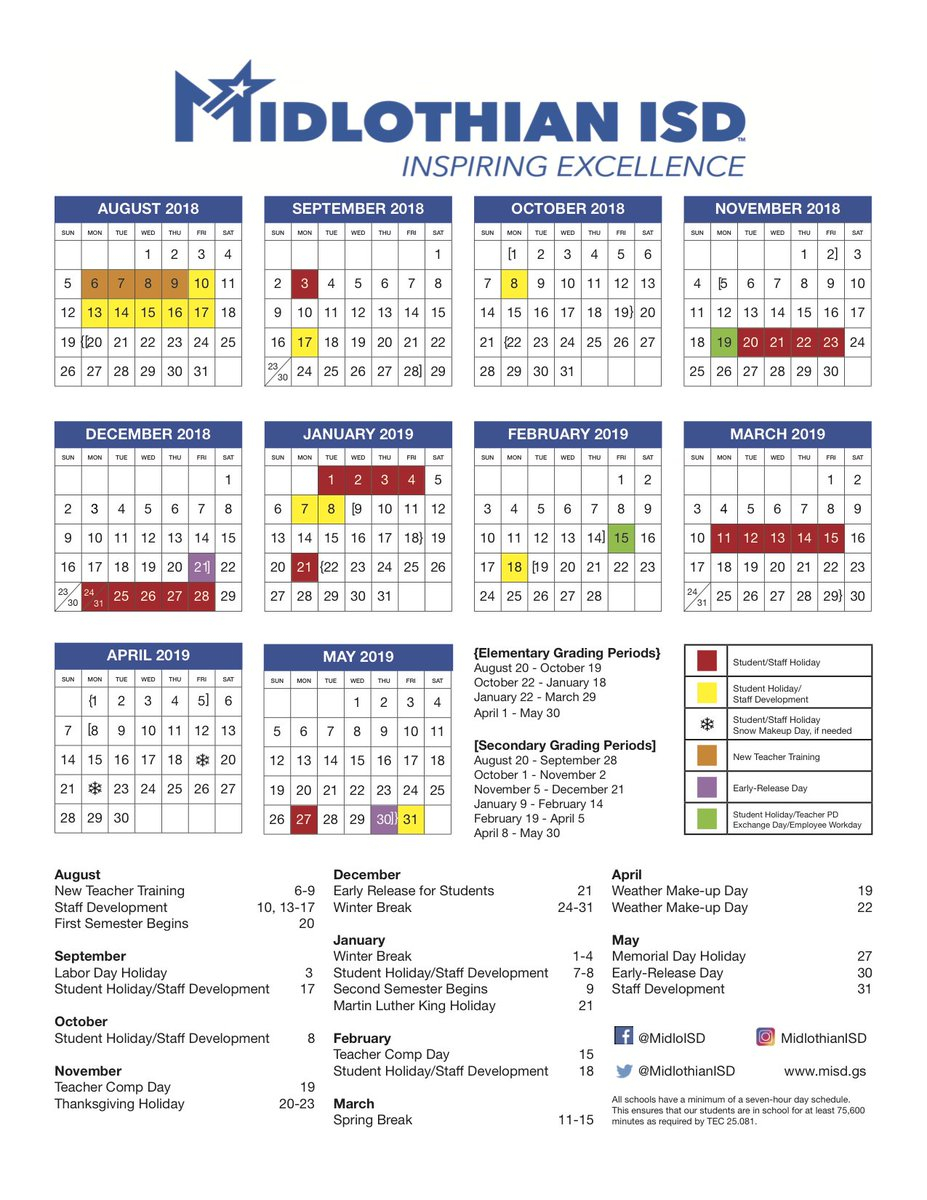 Plano Isd 2023-24 Calendar - Printable Calendar 2023