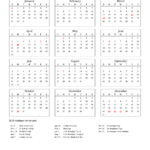 2023 Ireland Calendar With Holidays