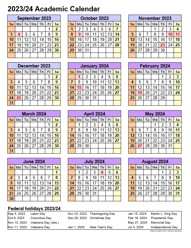 Academic Calendars 2023 24 In Portrait Allcalendar