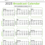 Broadcast Calendars RAB
