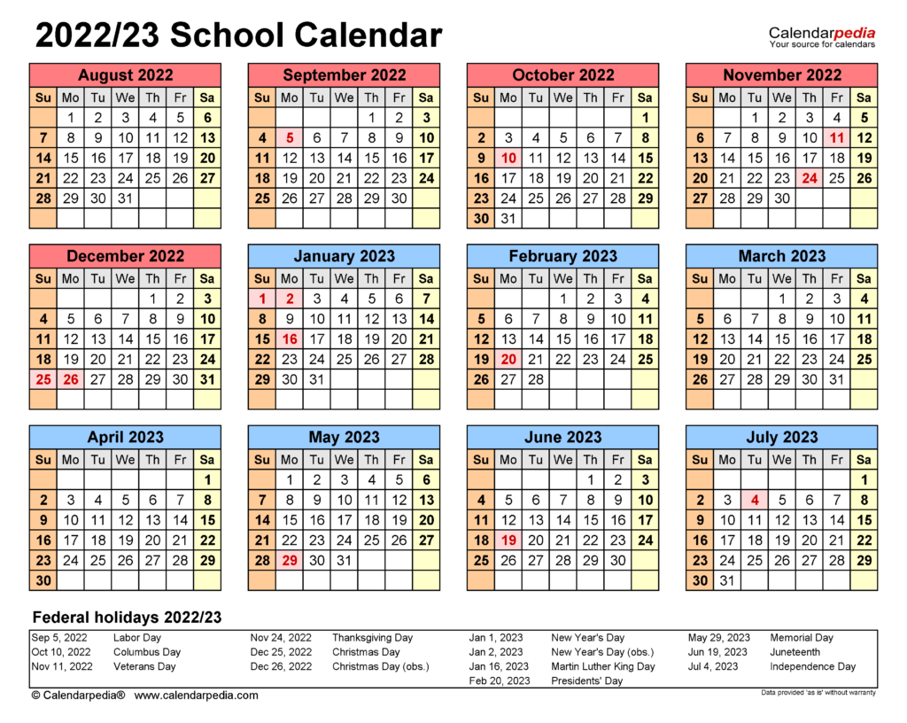 Cal Poly Slo Academic Calendar 2022 23