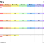 Calendar May 2023 UK With Excel Word And PDF Templates