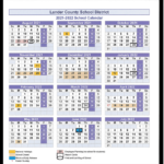 Lander County School District Calendar 2021 And 2022 PublicHolidays us