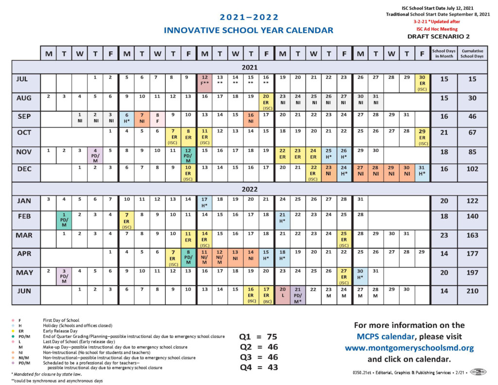 Mcps Calendar 2023 2022 May Calendar 2022