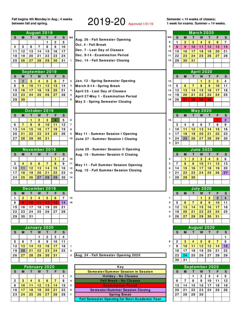 Ohio University Academic Calendar 2022