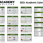 Penn State Academic Calendar Fall 2021