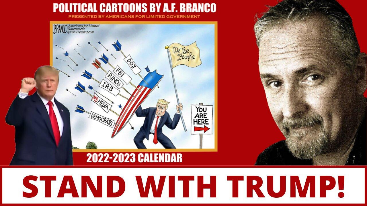 Stand With TRUMP 2022 2023 Ultra MAGA Calendar One News Page VIDEO
