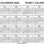 Two Year Calendar 2022 And 2023 Calendar Of National Days