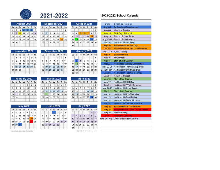Ithaca College Calendar 20222023