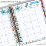 2021 2022 2023 PRINTED Monthly Classic Happy Planner Etsy