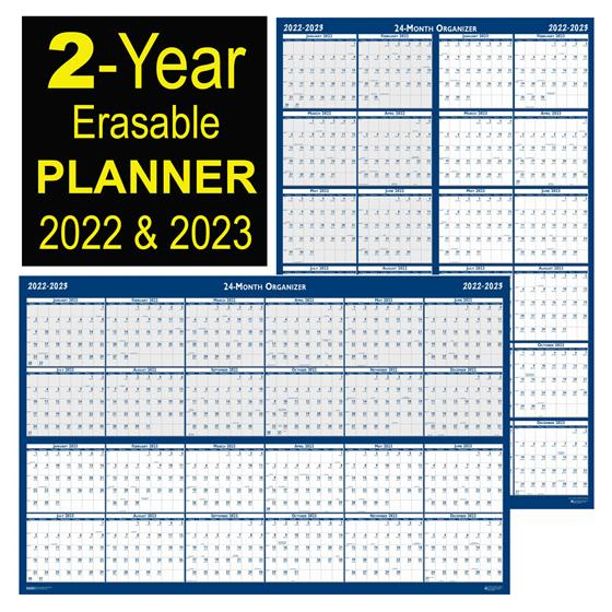 2022 2023 3964 HOD3964 House Of Doolittle 2 Year Dry Erase Wall 