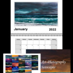 2022 2023 Two Year Wall Calendar Digital Art Photography Etsy UK