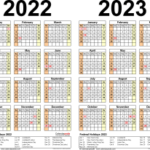2022 2023 Uf Calendar