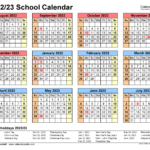 Cal Poly Academic Calendar 2022 23