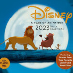 Disney A Year Of Animation 2023 Daily Calendar By Chuck Solomon