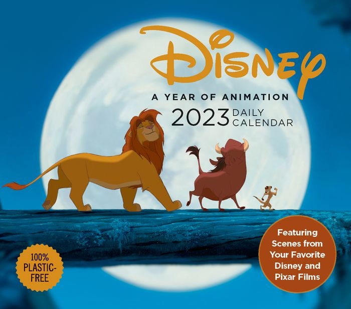 Disney A Year Of Animation 2023 Daily Calendar By Chuck Solomon 