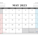 Editable Printable May 2023 Calendar 3 Month Calendar In 2021
