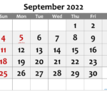 Free Printable September 2021 Calendar With Holidays Free Printable