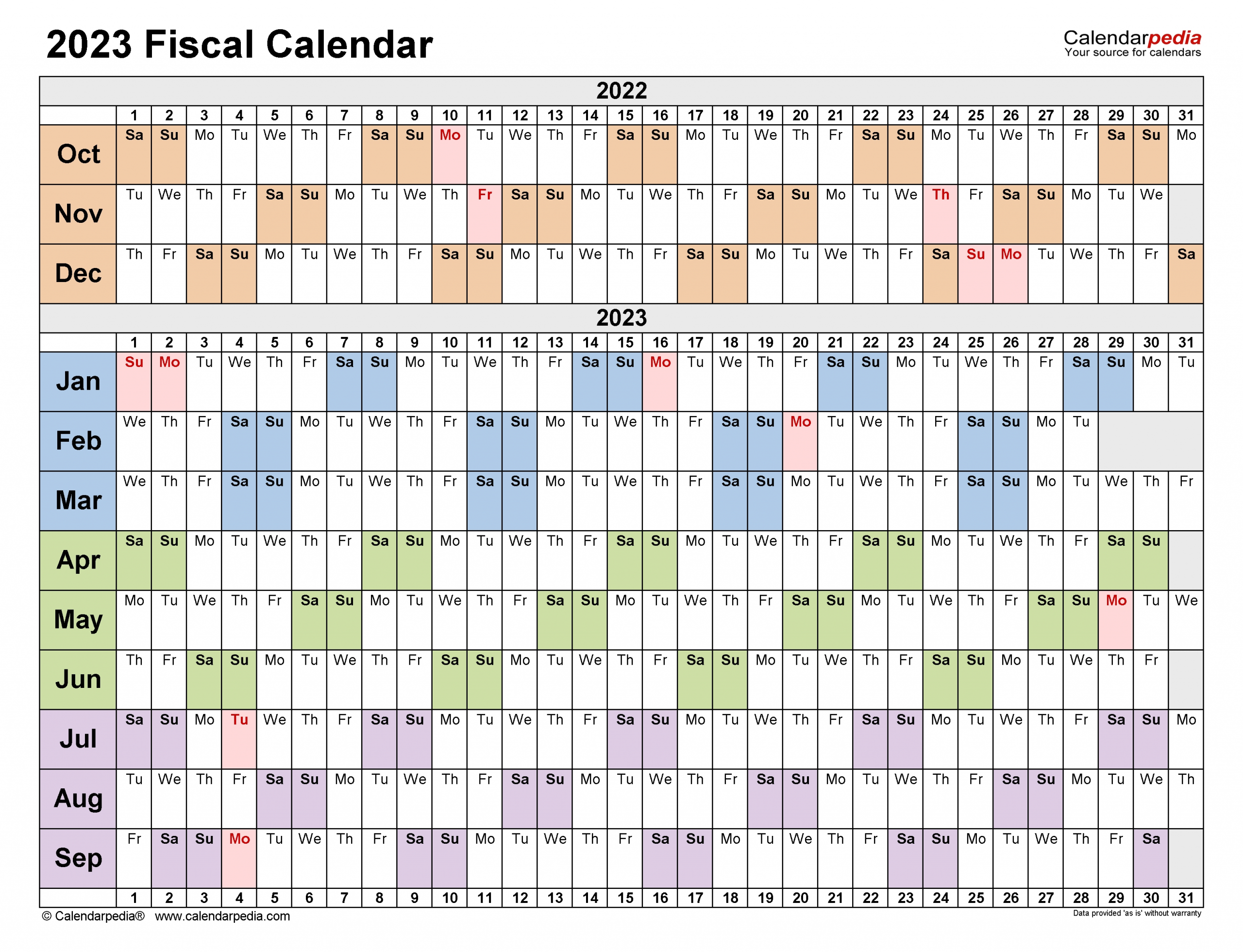 Government 2023 Fiscal Calendar Calendar Inspiration Design