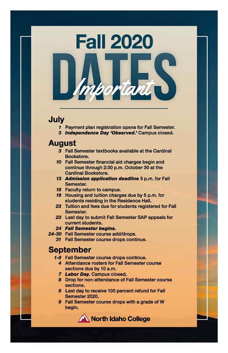University Of Idaho Academic Calendar 2025