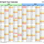 Printable Attnedance Calendar July 2022 June 2023 January Calendar 2022