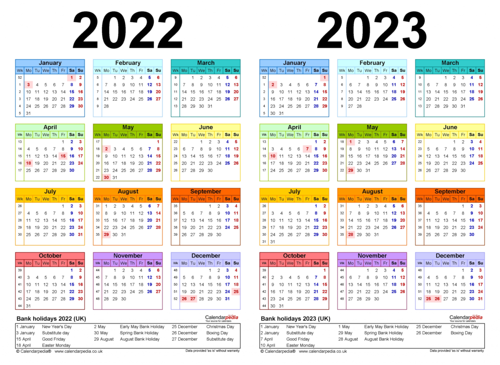 14 Calendario 2023 Editable 2022 Calendar With Holidays Printable 2023 