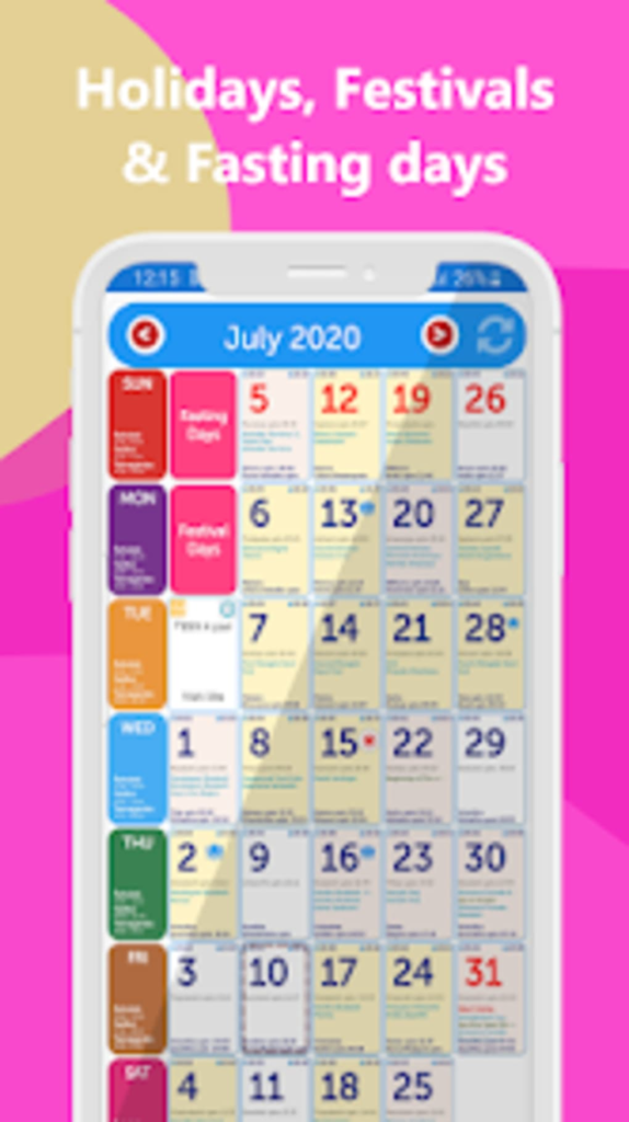 2023 Calendar Panchang F r Android Download