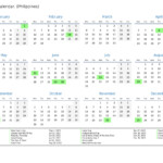 2023 Calendar Philippines With Holidays Printable Pdf IMAGESEE