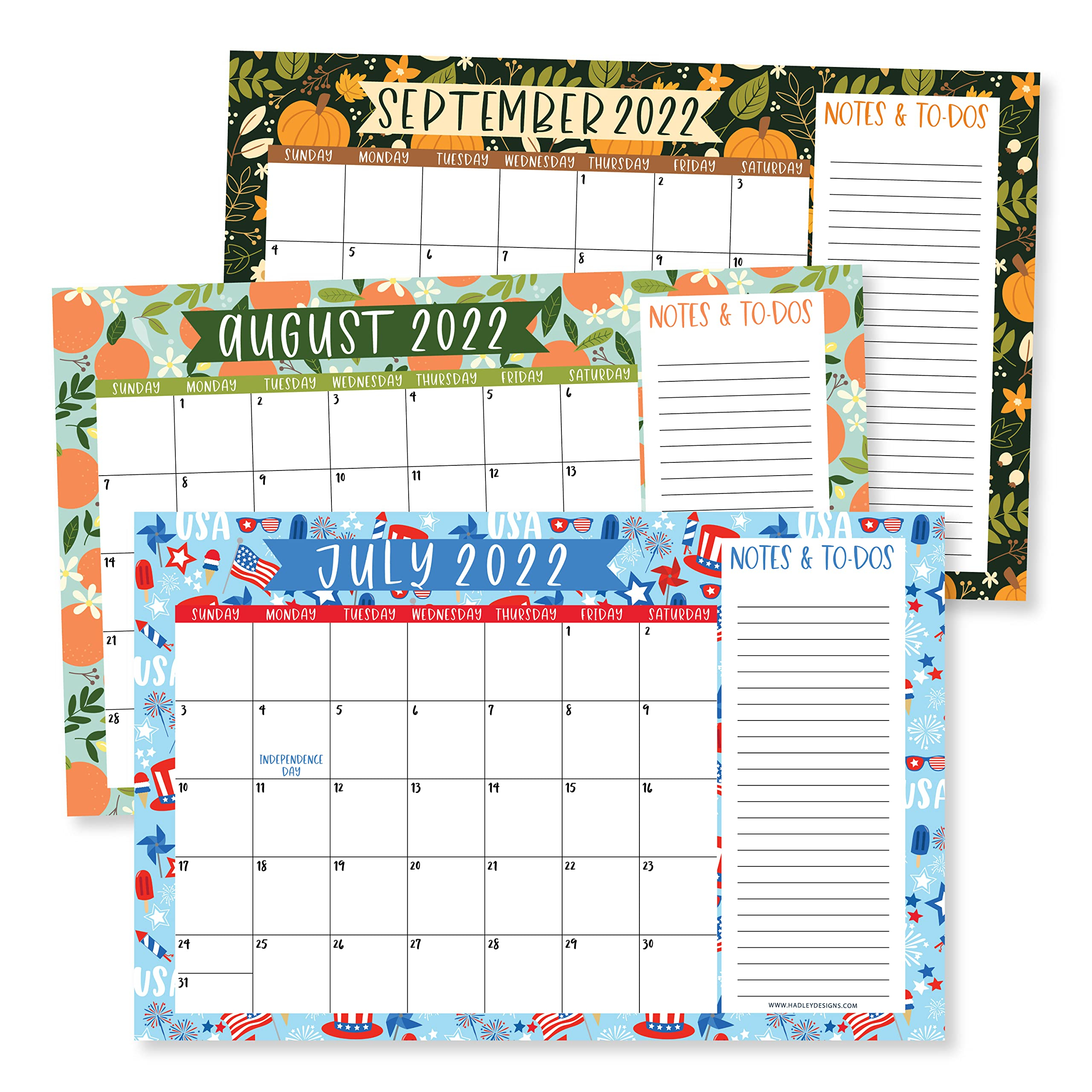 Buy Large Desk Calendar 2022 2023 Doodle Desk Calendars 2022