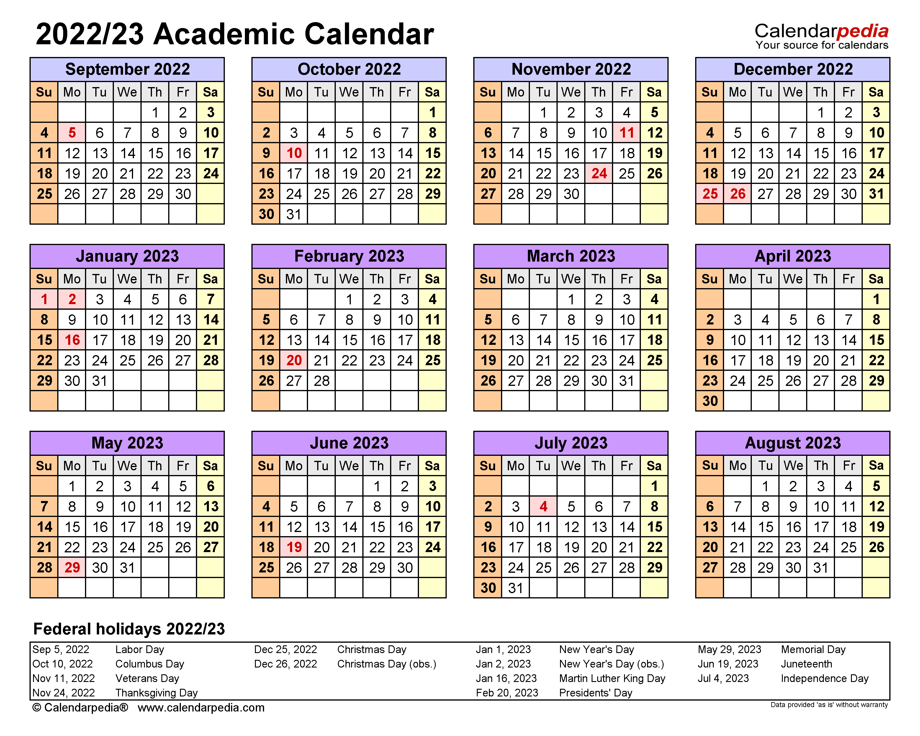 Chapman University Academic Calendar 2022 23 August 2022 Calendar