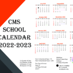 Cms School Calendar With Holidays 2022 2023 Gambaran