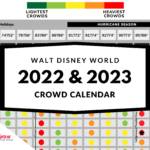 Disney Crowd Calendar February 2023