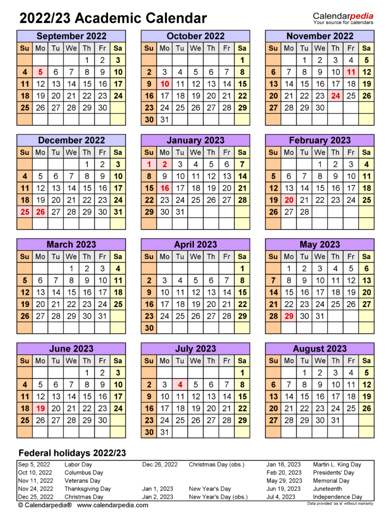 Download 22 Printable Calendars Two Year Calendars For 2024 2025 Uk 