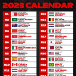 F rmula 1 Revelan El Calendario De La Temporada 2023 Cu ndo Es El GP