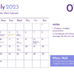 Free July 2023 Calendar Template With Holidays Google Docs