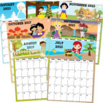 Free Printable Disney Princess Calendar 2023