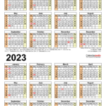 High Resolution Csun 2022 2023 Calendar