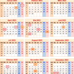 Kalender 2023 Mit Excel PDF Word Vorlagen Feiertagen Ferien KW