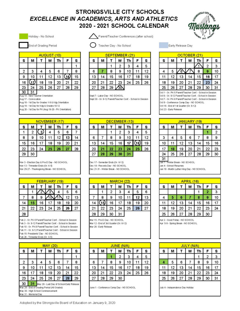 Kent State University Academic Calendar 2021 Printable Calendar 2022 2023