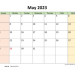 Printable May Calendars 2023 Anjahome Www vrogue co