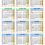 School Calendars 2022 2023 Free Printable Word Templates Gambaran
