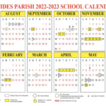 Updates To 2022 2023 Rapides Parish School Calendar