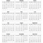 Year At A Glance Calendar 2023 Calendar Options